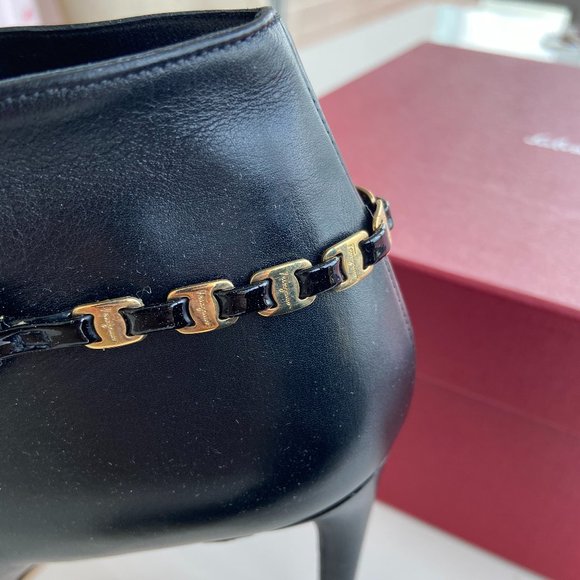 Salvatore Ferragamo Women Mako Leather - Picture 4 of 7